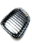 Image of Grille, front, left. CHROM image for your 1989 BMW M3   